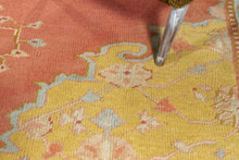 13x15 Colorful Old & Vintage Oushak Area Rug