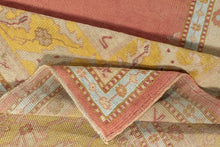 13x15 Colorful Old & Vintage Oushak Area Rug