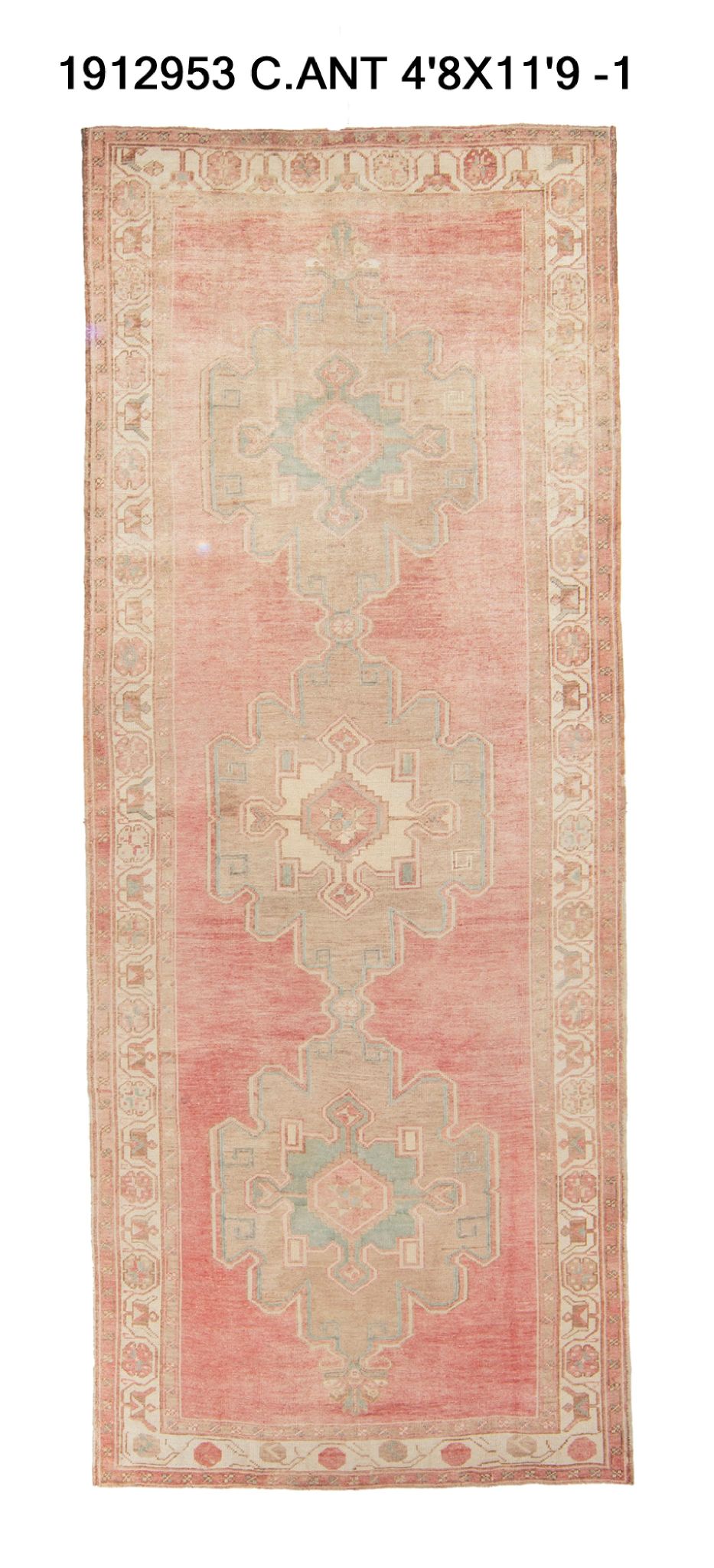 5x12 Old & Vintage Turkish Area Rug