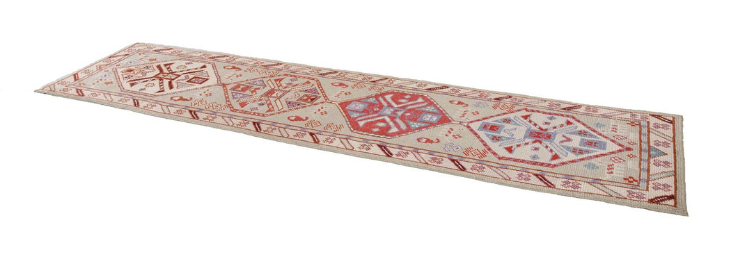 2x10 Old & Vintage Turkish Area Runner Rug