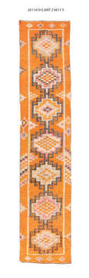 2x11 Old & Vintage Turkish Area Runner Rug