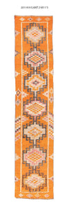2x11 Old & Vintage Turkish Area Runner Rug