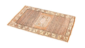 2x3 Old & Vintage Turkish Area Rug