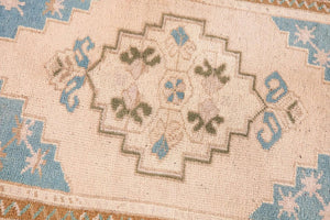 2x3 Old & Vintage Turkish Area Rug