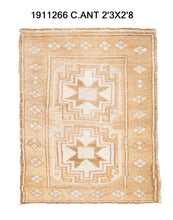 2x3 Old & Vintage Turkish Area Rug