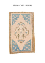 2x3 Old & Vintage Turkish Area Rug