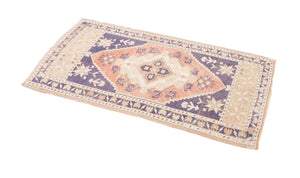 2x4 Old & Vintage Tukish Area Rug