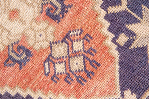 2x4 Old & Vintage Tukish Area Rug