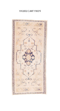 2x4 Old & Vintage Tukish Area Rug