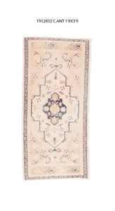 2x4 Old & Vintage Tukish Area Rug