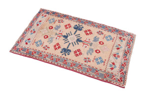 2x4 Old & Vintage Turkish Area Rug