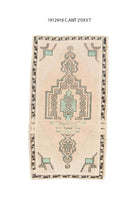 2x4 Old & Vintage Turkish Area Rug