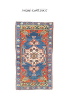 2x4 Old& Vintage Turkish Area Rug
