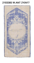 2x5 Old & Vintage Turkish Area Rug