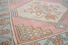 2x9 Colorful Old & Vintage Turkish Runner Rug