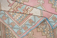 2x9 Colorful Old & Vintage Turkish Runner Rug