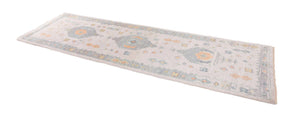 3x10 Moden Oushak Area Runner Rug