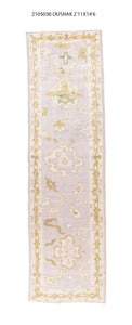 3x10 Modern Oushak Area Runner Rug