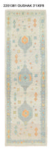 3x10 Modern Oushak Area Runner Rug