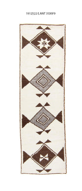 3x10 Old & Vintage Tukish Area Runner Rug