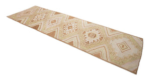 3x10 Old& Vintage Turkis Area Runner Rug