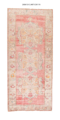3x10 Old & Vintage Turkish Area Rug