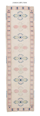 3x10 Old & Vintage Turkish Area Runner Rug