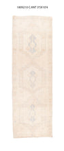 3x10 Old & Vintage Turkish Area Runner Rug