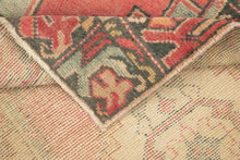3x10 Red Vintage Turkish Runner Rug