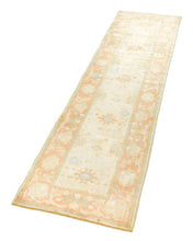 3x10 Yellow Modern Oushak Runner Rug