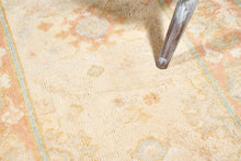 3x10 Yellow Modern Oushak Runner Rug