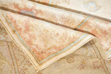 3x10 Yellow Modern Oushak Runner Rug
