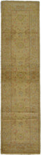 3x10 Yellow Modern Oushak Runner Rug