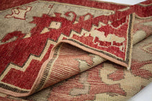 3x10 Red Old & Vintage Turkish Area Runner