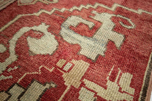 3x10 Red Old & Vintage Turkish Area Runner