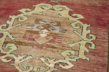 3x11 Colorful Old & Vintage Turkish Runner Rug