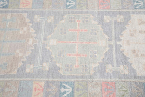 3x11 Modern Oushak Area Runner Rug