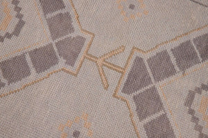 3x11 Modern Oushak Area Runner Rug