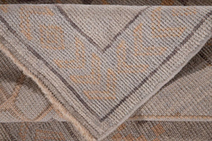 3x11 Modern Oushak Area Runner Rug