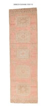 3x11 Modern Oushak Area Runner Rug