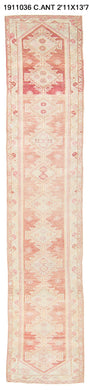 3x11 Old & Vintage Turkish Area Runner Rug