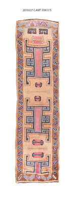 3x11 Old & Vintage Turkish Area Runner Rug
