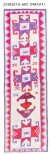 3x11 Old & Vintage Turkish Area Runner Rug