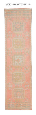 3x11 Old & Vintage Turkish Area Runner