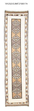 3x11 Old & Vintageturkish Area Runner Rug