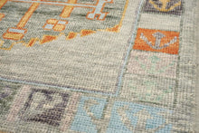 3x11 Soft Modern Oushak Runner Rug