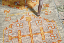 3x11 Soft Modern Oushak Runner Rug