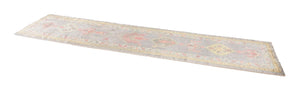3x12 Modern Oushak Area Runner Rug