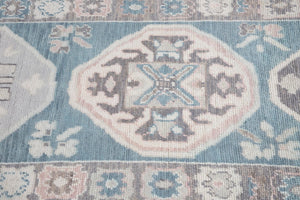 3x12 Modern Oushak Area Runner Rug