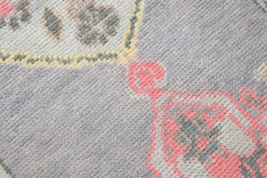 3x12 Modern Oushak Area Runner Rug
